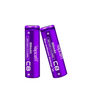 Vapcell 14500 3.6v 3.7v 800mah 2A C8 lityum ı ı ı ı ı ı ı ı ı ı ı ı ı ı ı ı ı ı ı ı iyon şarj edilebilir pil Aa - Product Image 1