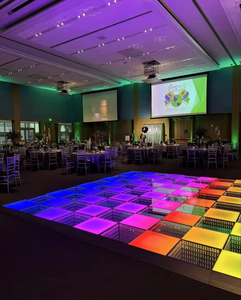 Outdoor Waterproof Abyss Infinity Mirror DJ LED Digital Dance Floor <strong>Programming</strong> Led Light Sign for Wedding Party Event Stages - Product Image 5