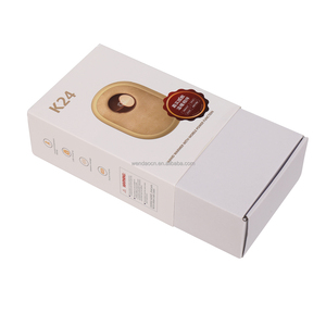 Özel küçük kağıt ambalaj kırmızı renk kutusu - Product Image 2