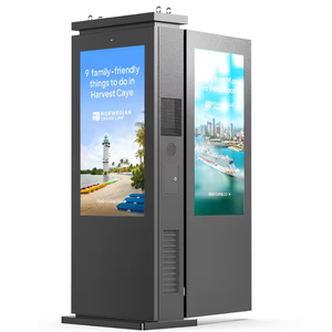 Ngoài trời tầng thường vụ kỹ thuật số biển biểu tượng tùy chỉnh 7/22/43 inch tầng đứng ngoài trời AC sạc với 55 màn hình quảng cáo - Product Image 4