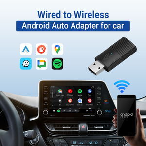 マジック高速接続ワイヤレスAndroid Auto Converter Wired Android Auto to Wireless Android Auto Adapter for Carsマルチメディア - Product Image 4