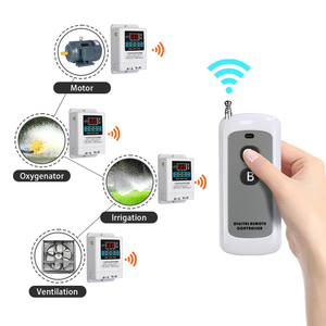 Countdown AC Wireless Switch Verzögerungen Anhalten der Wasserpumpe Pumpen 433,92 MHz Autonome Programmierung Fernbedienung schalter