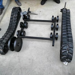 Customized Rubber Track Undercarriage for <strong>Robot</strong> or Small Machine - Max <strong>Load</strong> 200KG - Product Image 5
