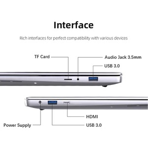 Business Personal Computer Laptops PC 14 Zoll Intel Celeron J4025 Netbook 1368*768 Tragbares Notebook Intel 6GB RAM 1/2TB SSD - Product Image 5