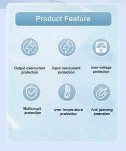 IBD OEM 100W hızlı seyahat şarj katlanabilir çok fonksiyonlu duvar şarj 1 USB 3 tip C Macbook telefon kamera için USB-C limanlar - Product Image 3