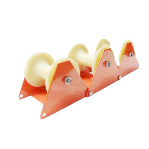 Electric <strong>Single</strong> Wheel Cable String Pulley Power Accessories Rollers and Conductor <strong>Stringing</strong> <strong>Blocks</strong> - Product Image 1