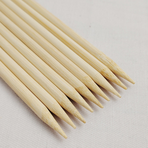 Biodeagradable Sinh Thái Thân Thiện Với Kẹo Táo <span class=keywords><strong>Marshmallow</strong></span> 5Mm Rang Gậy 15Cm Tre Bằng Gỗ Xiên - Product Image 6