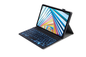 Caso Teclado Retroiluminado para Lenovo Tab M10 3ª Geração <span class=keywords><strong>10.1</strong></span> "TB-328FU Tampa Inteligente Magnética com Teclado Sem Fio <span class=keywords><strong>Bluetooth</strong></span> Retroiluminado