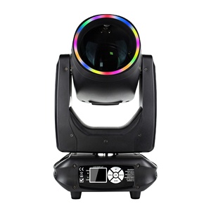 HUINENG profesyonel sahne 295W işın işık Dj gece kulübü sahne için diyafram ile noktasal ışın demeti işık 8 + <span class=keywords><strong>16</strong></span> + 24 prizma