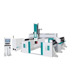 定制重型铸铁结构 ”(product structure) 表格与t型槽 5 轴数控路由器玻璃纤维 3d模具制造ST3560 龙门移动 - Product Image 1