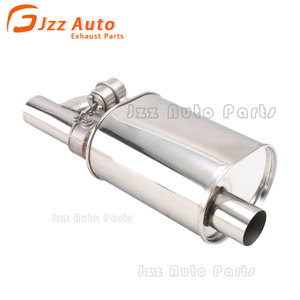 Otomatik performans 2.5 "giriş çıkış Valvetronic egzoz susturucu İpuçları evrensel Valved cuvalve paslanmaz çelik susturucular vana ile - Product Image 4