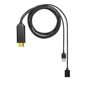 <strong>USB</strong> <strong>to</strong> 1080P HDTV Wired Miracast Screen Mirroring Cable Converter Adapter for Phone - Product Image 2