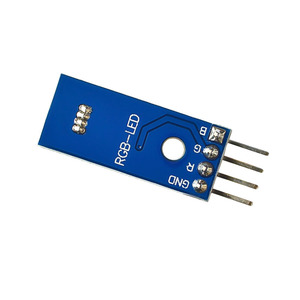 Módulo LED RGB DC5V de 10mm-cátodo común, tricolor (rojo verde azul), LED programable a todo color para Arduino/DIY