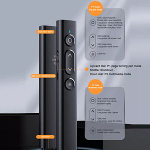 Migliore qualità 2.4G presentatore Wireless senza fili presentazione Clicker remoto con puntatore Laser clicker per la presentazione - Product Image 4