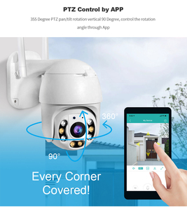 4MP 2.4G & 5G WIFI Tuya akıllı wifi güvenlik kamerası IP ağ PTZ kamera ile insan akıllı IR otomatik izleme fonksiyonu tespit - Product Image 3