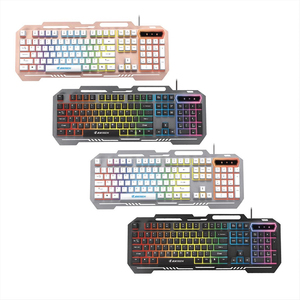 JERTECH K910 <strong>Computer</strong> <strong>Keyboard</strong> Spanish Language Teclado LED Light PC <strong>Keyboard</strong> Wired Gaming Mechanical Metal Gamer <strong>Keyboard</strong> - Product Image 6