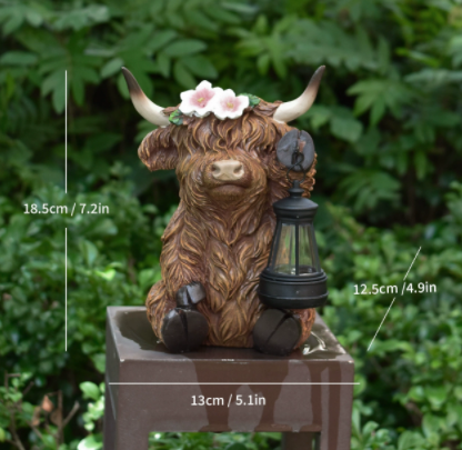 C/sitting high and low cow