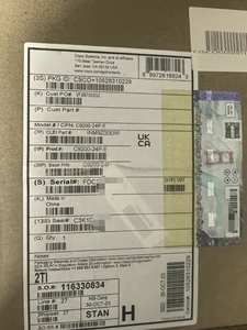 C9200-48P-E ban đầu 100% mới ciscos chuyển đổi 9200 48-Port PoE +, mạng yếu tố cần thiết ../Mạng lợi thế C9200-48P-A - Product Image 6