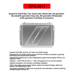LIMYEE <strong>2</strong> Ethernet Dual <strong>Nic</strong> Pfsense In-Tel Core I3 I5 I7 Micro Tiny Single Board <strong>Desktop</strong> <strong>Computer</strong> Barebone Fanless Mini Pc - Product Image 2