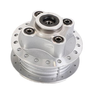 Bokun 10-inch <span class=keywords><strong>RUBY</strong></span> phiên bản màu Đỏ 3-nói phía trước đĩa phía sau trống Hợp kim nhôm rèn bánh xe trung tâm - Product Image 6