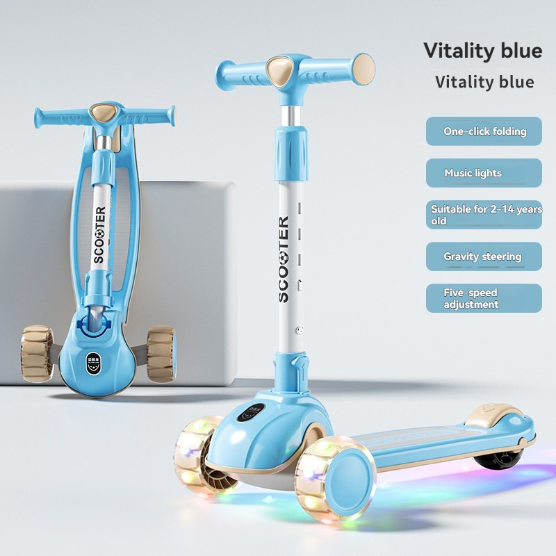 882 Bleu+Large Roue+Musique