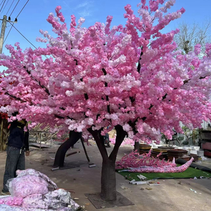 Cây hoa anh đào nhân tạo trang trí trong nhà, cây hoa anh đào giả, cây hoa nhân tạo lớn, cây hoa anh đào giả - Product Image 4