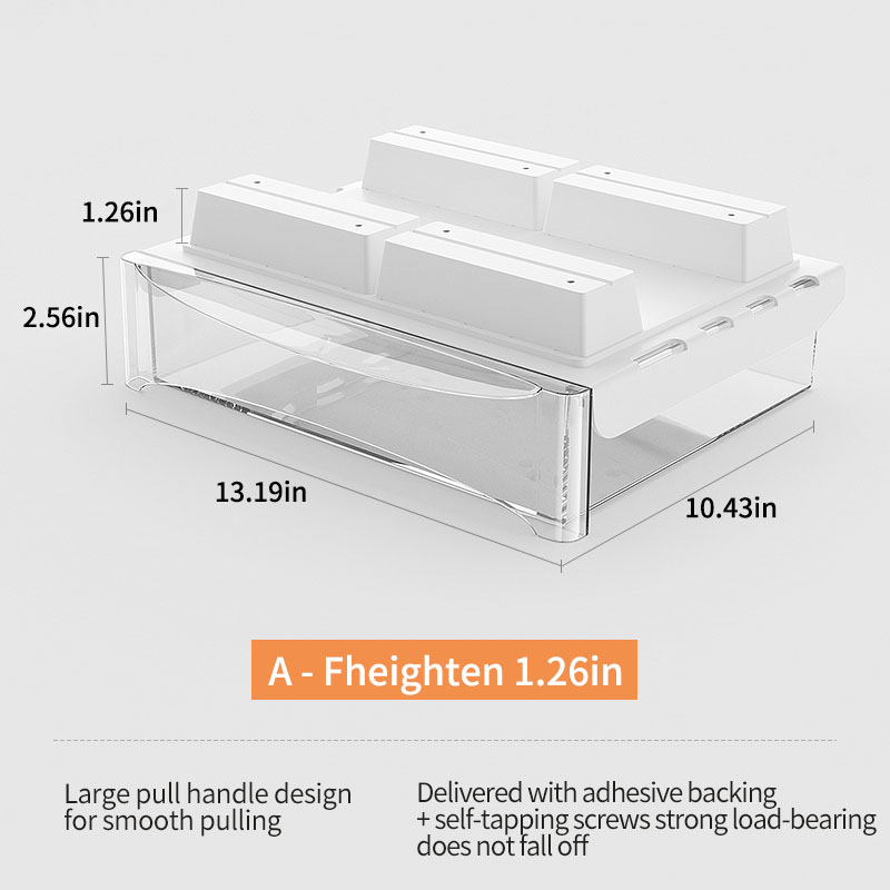 Grand Transparent avec Bloc de Rehaussement de 32 mm