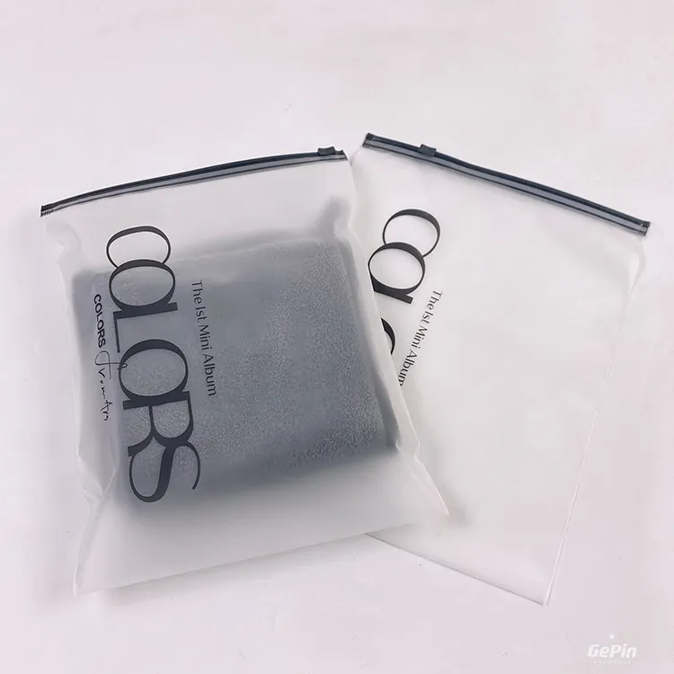 Low Moq 10 Pcs Eco-friendly Custom Printing Clear Small Plastic Zip Lock Bag For Jewelry Packaging