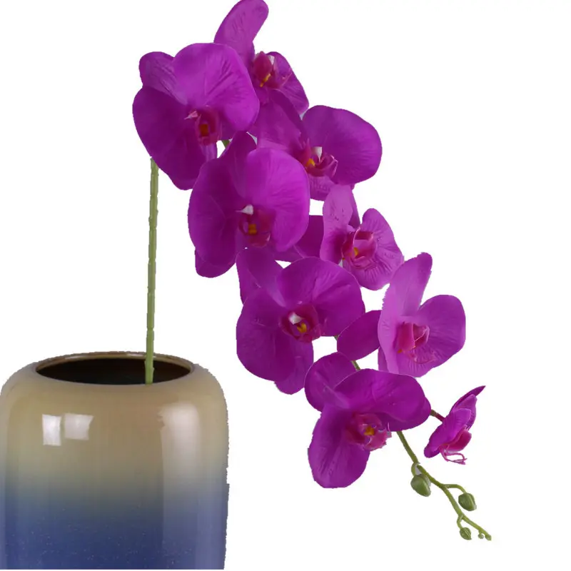 Artificiale falena orchidee fiore artificiale decorazione floreale piante artificiali fiore per la decorazione di bouquet per interni esterni