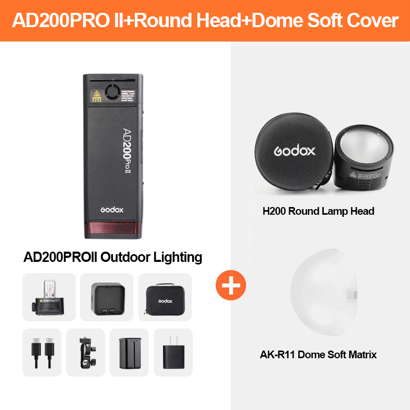 AD200ProII + H200 + AK-R11