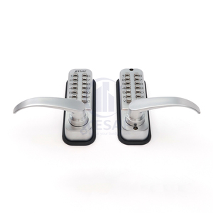 带双键盘内外密码锁的机械按钮杠杆锁 - Product Image 4