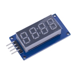 <strong>TM1637</strong> LED Display Module 7 Segment 4 Bits 0.36 Inch Clock RED Anode Digital Tube Four Serial Driver Board Pack - Product Image 3