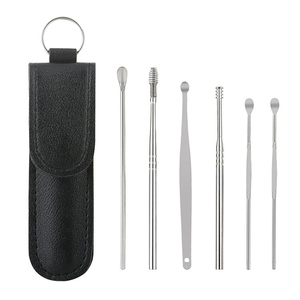 Kulak balmumu toplayıcıları paslanmaz çelik kulak temizleme çubuğu balmumu sökücü kulak temizleyici kaşık bakımı masaj temiz aracı - Product Image 2
