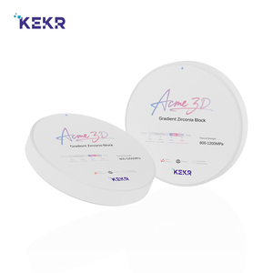 Hoge Doorschijnendheid Acme 3d Gradiënt Cad Cam Zirkonia Blok Voor Kroon En Brug Fabrikant Prijs - Product Image 3