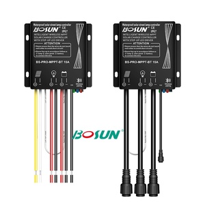BOSUN Pro Doble MPPT IP67 Controlador de carga solar de alta calidad 15A para lámpara de Alumbrado público solar - Product Image 3