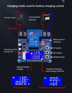 Modulo di controllo della carica della batteria CD60L10A CD60L10A modulo di controllo della carica a pieno potere di protezione dalla tensione sotto tensione - Product Image 3
