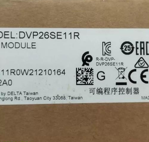 Módulo de controlador programable PLC original 14I + 12O SE 24VDC SALIDA DE RELÉ DVP26SE11R
