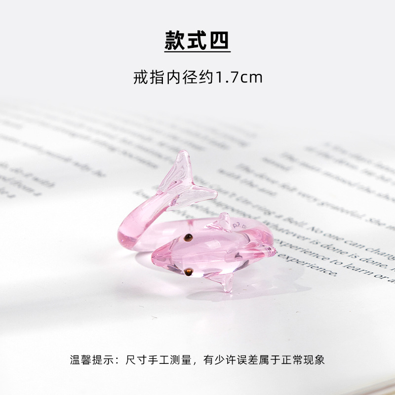 Pink Dolphin ring