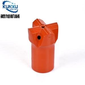 Lo scalpello a punta incrociata in carburo da 32mm ha utilizzato la punta di perforazione conica per la lavorazione forgiata di roccia e carbone - Product Image 1