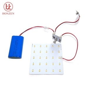 New Rechargeable Battery Operated Spring Touch Sensor Switch 2835 <strong>Led</strong> Light Flashing Module for Desk Table Lamp - Product Image 4