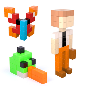 Đồ Chơi Trung Quốc Nhà Máy 40 Khối Thân Từ Tính Khối Xếp Hình Từ Tính Đồ Chơi Tự Làm Cho Trẻ Mầm Non Đồ Chơi Giáo Dục - Product Image 3