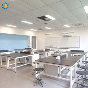 Fabrika satış laboratuvar ekipmanları okul bilim laboratuvar çalışma bankları laboratuvar çalışma masası - Product Image 4