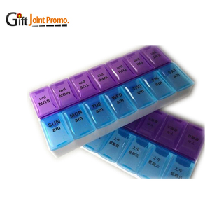 Wholesale Custom Weekly Pillbox <strong>7</strong> Day <strong>2</strong> <strong>Times</strong> a Day Weekly Pill Box <strong>7</strong> Day 14 Compartment - Product Image 6