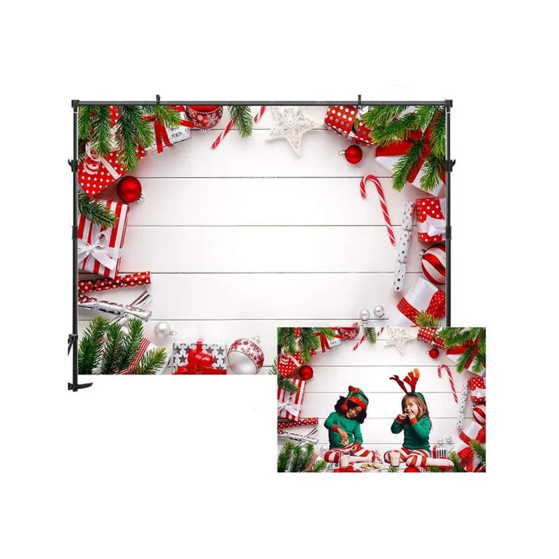 Personalizado Natal Decoração Backdrop Telon De Fondo Navidad Fotografia Fundos para Natal Fotografia