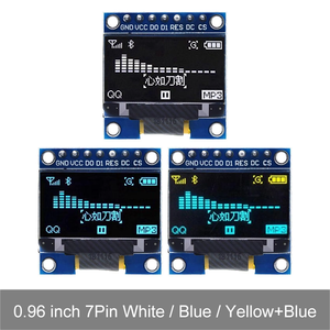 4-poliges 0,96 "Weiß/Blau/Gelb Blau 0,96 Zoll OLED 128 X64 OLED-Anzeige modul 0,96" IIC I2C Kommunizieren Sie für Arduino