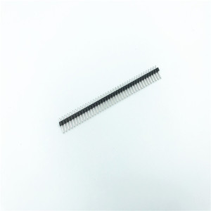 2.54 pin <strong>header</strong> 1*<strong>40Pins</strong> single row straight male Pin <strong>header</strong> strip Black color - Product Image 2