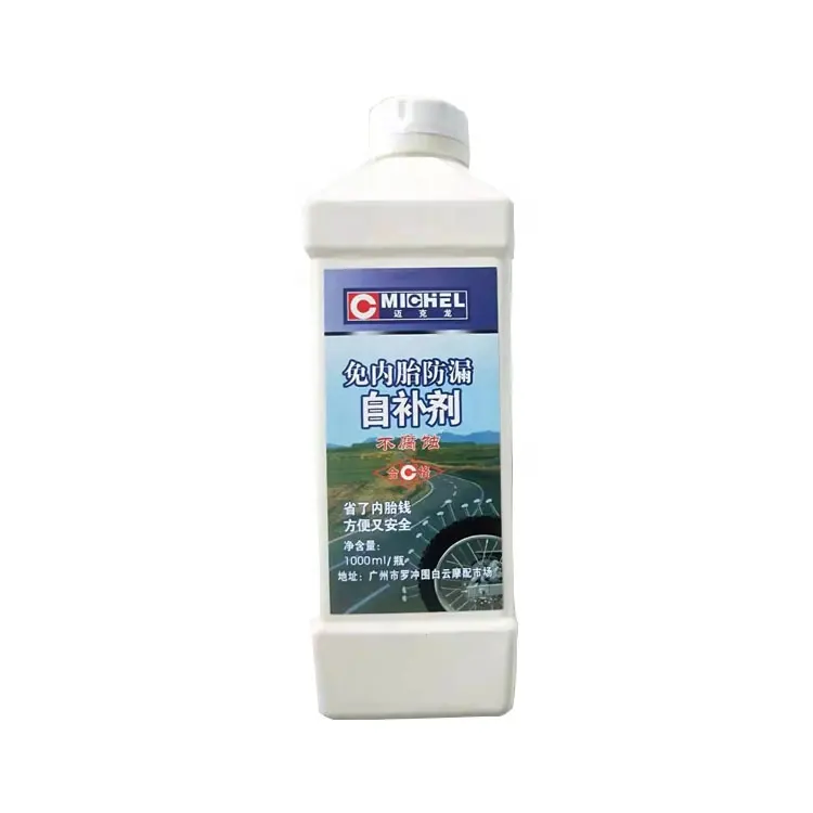 Scellant de pneu d'urgence 380ml 500ml 1000ml Scellant de pneu