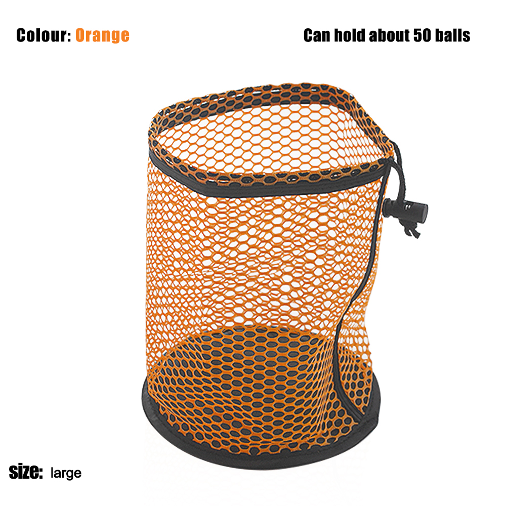 Orange-large-can hold 50 balls