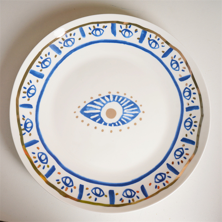 Eyes 10 inch plate