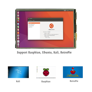 Wholesale 3.5 ''Touchscreen Display mit Case für Raspberry Pi 4, 480x320 SPI LCD TFT Monitor - Raspbian, Ubuntu, Kali, Retropie - Product Image 3